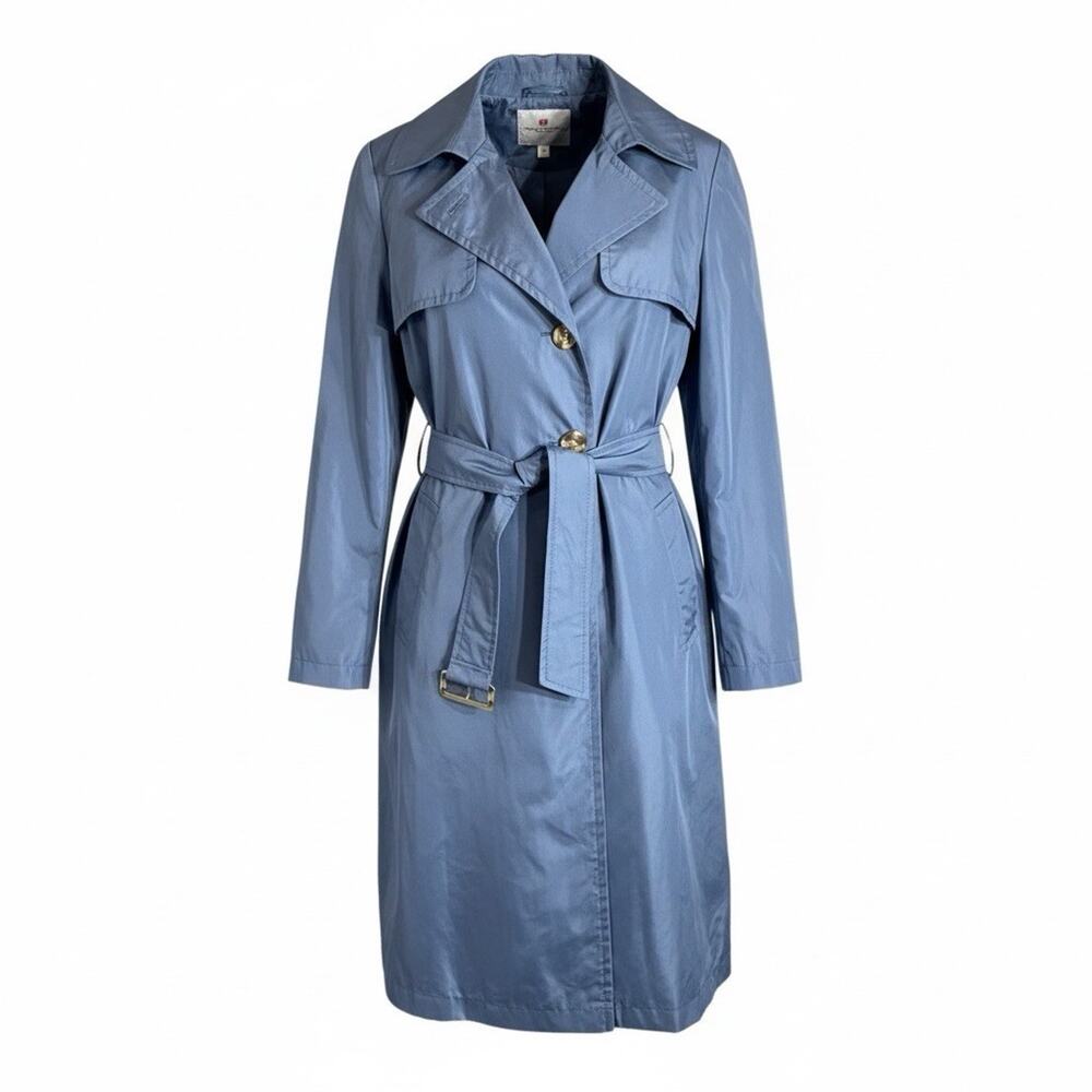 Urban Republic Blue Trench Coat Size Medium NWT